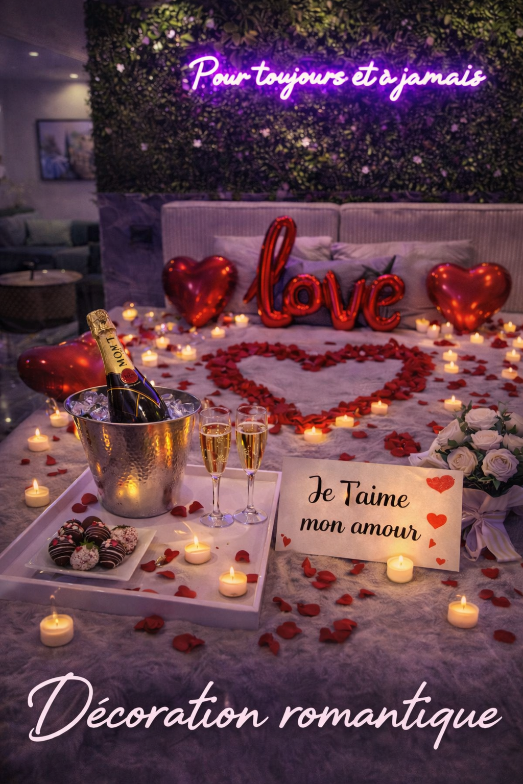 🌹 Décoration romantique